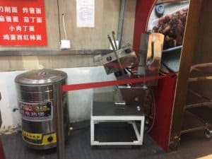 Noodle machine in Beijing